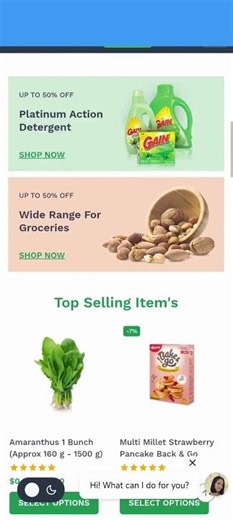 GroceryFruits & Vegetables #website Elementor #woocommerce Online Store reel #softwaredevelopment