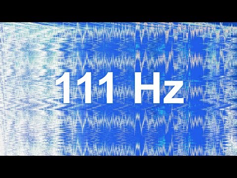 111 hz / Pure Tone Frequency - Stereo / 8 HOURS / healing & creativity