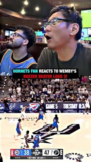 Wemby's INSANE HALF COURT Buzzer Beater! 👑 #shorts #nba