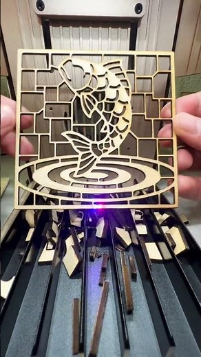 Cutting out a gift with the Xtools F2 laser #xtools