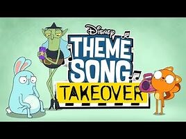 Barry, Helen, Candle & MORE Takeover Kiff's Theme Song 🎶 - Theme Song Takeover - @disneychannel-2