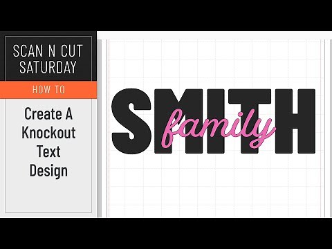 How To Create A Knockout Text Effect in Canvas Workspace