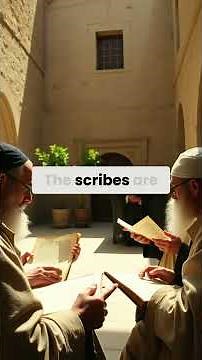 Jesus vs. Scribes: Authority & Power in the New Testament Explained #shorts