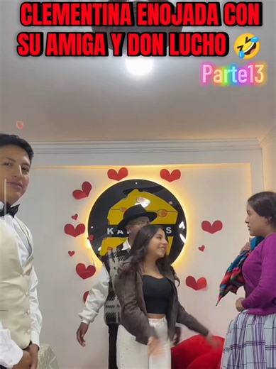 Clementina Enojada con su Amiga y Don Lucho 🤣