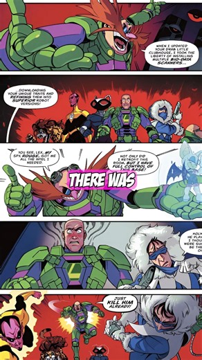 EGGMAN HUMBLES LEX LUTHOR😳😱#eggman #sonicthehedgehog #dccomics #lexluthor #sonic #shadowthehedgehog
