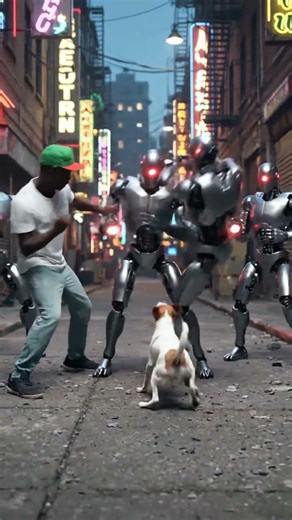 Fighting with Coco in the robot apocalypse#Veo