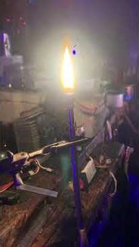 Sound fire torch. Hydrogen(brown’s gas)+petrol gas +air from compressor