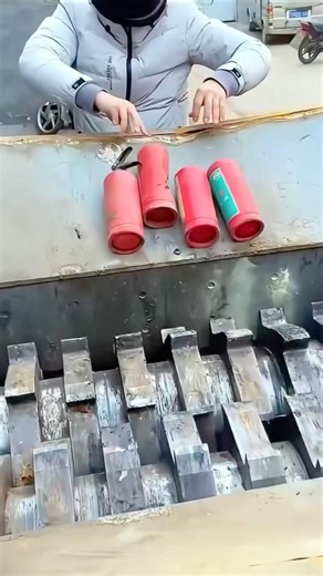 🔥 Watch These Fire Extinguishers Get Shredded in Seconds! 😱