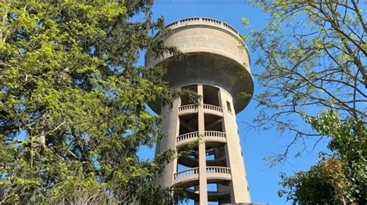 Un château d’eau à vendre à Roanne : un projet touristique abandonné - TL7, Télévision loire 7