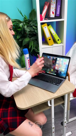 Break laptop with a brick | Satisfying SKITS