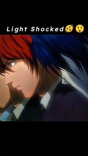 light yagami shocked 😲#anime #deathnote #animeedit