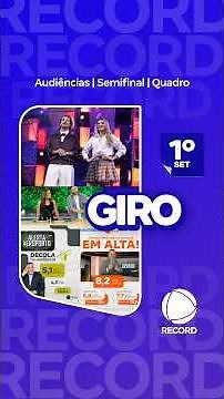 Giro Record iniciando o mês de setembro a todo vapor
