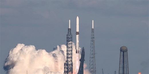 Blue Origin Launches Its First NASA Mission, Lands Rocket Booster