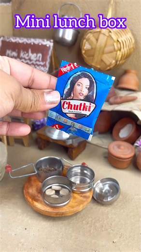 Miniature lunch box #minikitchenset #cookingtools #trending #shorts #lunchbox h