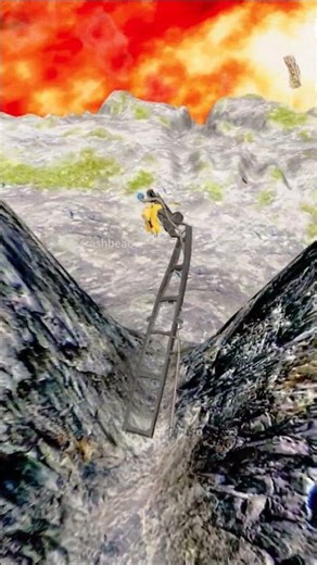 Car vs Giant Lava Pit #18