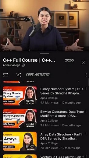 Which C++ Playlist is Best for Placement Prep? 🤔 #shortvideo #shorts #viral #cplusplus