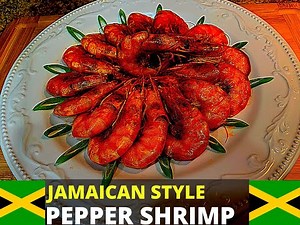 Jamaican style Pepper Shrimp