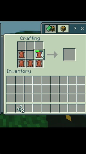 new backpack recipe #minecraft #minecraftshorts #shorts #viralshorts #gaming #gamingshorts