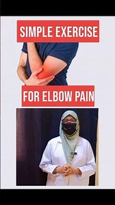 simple exercise for elbow pain relief 💥💪