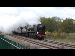34028 Eddystone - The FIRST Steam Engine on the Varsity Line since 1967 with The Varsity Explorer!