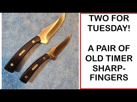 Two for Tuesday: Review of the Old Timer 152OT & 1520TL Sharpfingers