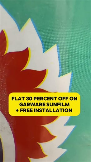 Flat 30% OFF On Premium Sunfilm + FREE Installation 🔥 Navi Mumbai/ Thane