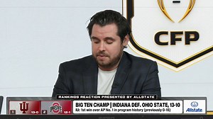 449 reactions · 43 shares | Which teams are the favorites to win the CFP? 樂 The Rankings Reaction crew takes a look  | College Football on ESPN | Facebook