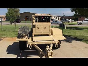 Trailer Mounted MEP-802A 5KW Military Generator for eBay ad
