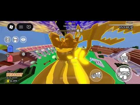 I know I suck in comp #roblox #untitled tag game