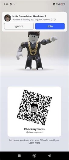 Hi guys this is my qr code add trust connection