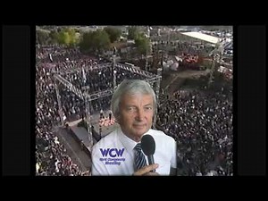 Richie Benaud opens up WCW Road Wild 1998