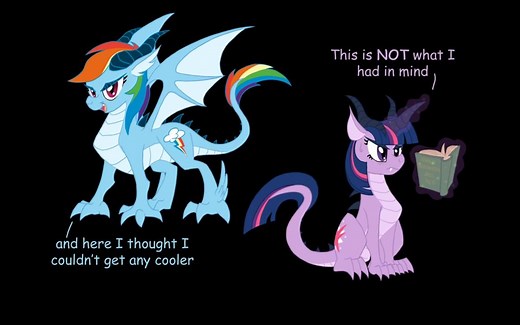 My Little Pony as Dragons!