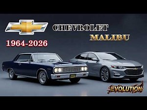 The Evolution of the Chevrolet Malibu How the Ideal Has Changed Over 60 Years
