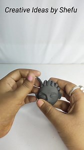 63K views · 2K reactions | DIY how to make Adiyogi Shiva idol with clay | Creative Ideas by Shefu | Facebook