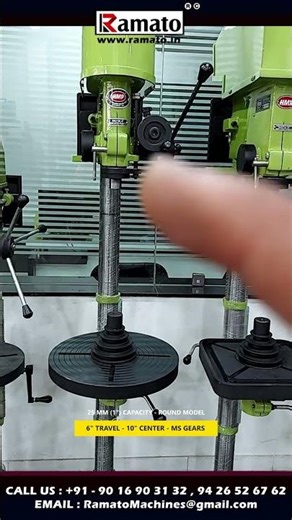25mm (1 Inch) Pillar Drilling Machine | Drill Press Manufacturer India | Industrial Drill Machines