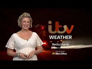 Becky Mantin - ITV Weather 1st January 2021