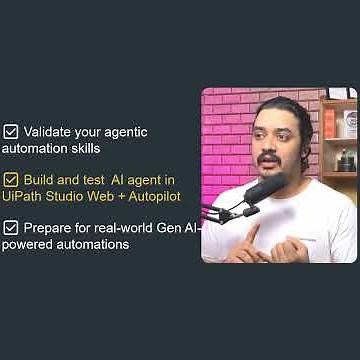 UiPath’s Agentic Automation Associate cert for $75 (50% off) through Oct 31 2025