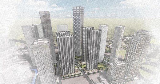 Plans for Manchester's tallest building with top-floor restaurant and sky pool