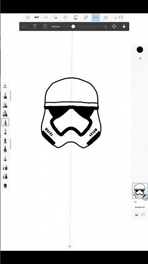 How to draw a stormtrooper