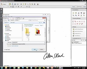 How to... Create a Transparent Signature Stamp for Adobe Acrobat X