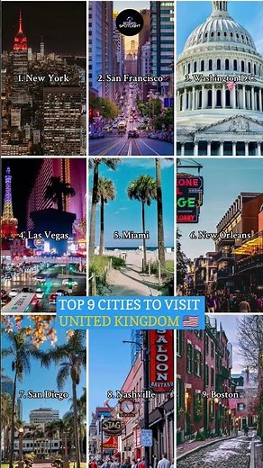 Top 9 Cities to Visit in the USA 🇺🇸 | Ultimate Travel Bucket List 2026