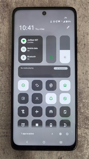 how to change control centre style in moto | modern style control centre motorola #moto #android