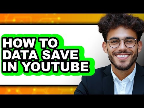 How to Data Save in Youtube (only Way)
