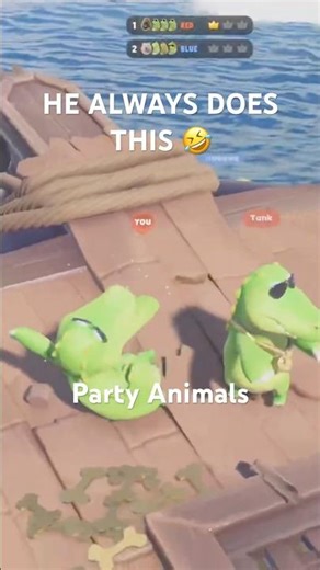 DIABOLICAL POSE 🤣 | Party Animals Funny Moments #funny #subscribe #gaming #shorts #partyanimals