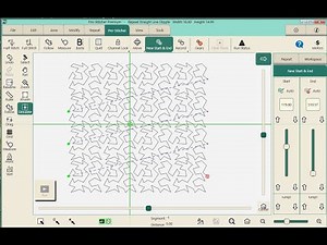 Pro Stitcher-Reload and Reposition after removing the quilt off your longarm frame.