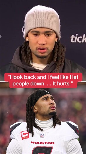 C.J. Stroud reflects back on his performance this season. Texans finished with a 12-5 record and a Wild Card playoff win. #nfl #football #texans #osu #houston