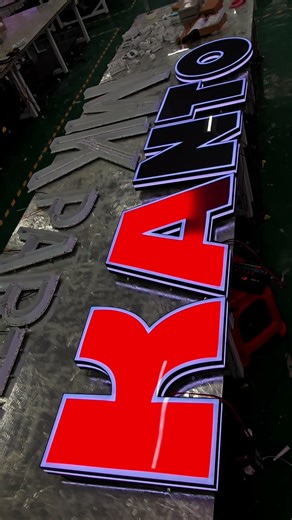 No one's LED sign is cooler than mine #diyideas #signshop #signmaking #lamplight