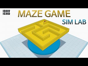 [1DAY_1CAD] MAZE GAME - SIM LAB (Tinkercad : Design / Project / Education)