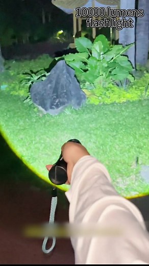 Illuminate the Night with 10000 Lumens LED Flashlight