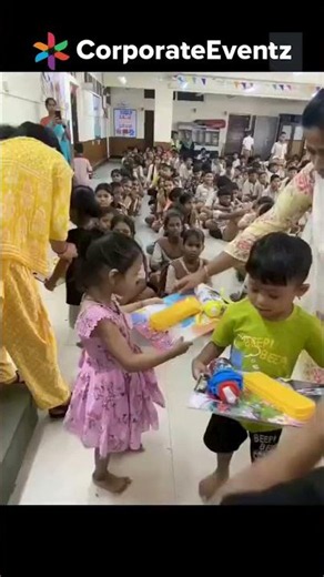 Spreading Smiles Through CSR ❤️ | School Gift Distribution Event by CorporateEventz